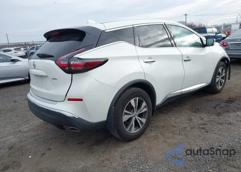 2020 Nissan Murano S Intelligent Awd z USA, uszkodzony, nr VIN 5N1AZ2AS3LN161953